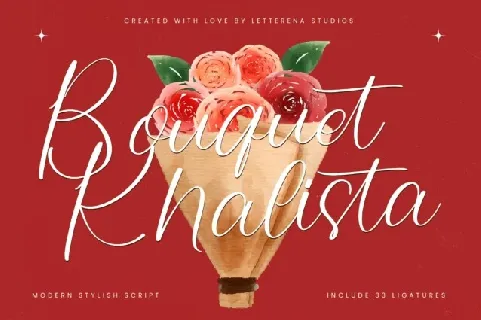 Boquet Khalista font