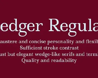 Ledger font