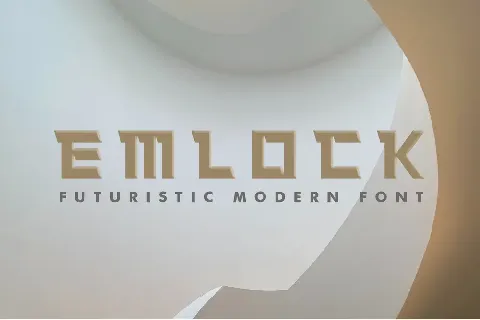 Emlock (Demo) font