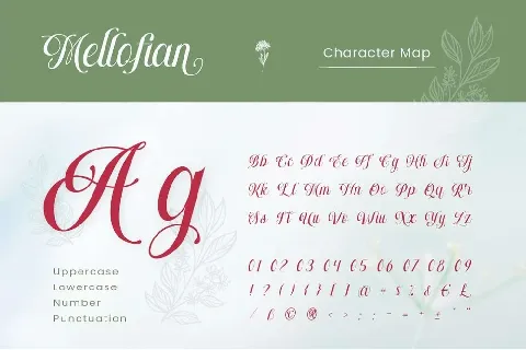 Mellofian font