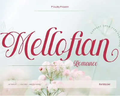 Mellofian font