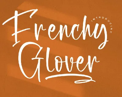 Frenchy Glover font