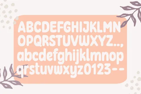 Oddly Calming font