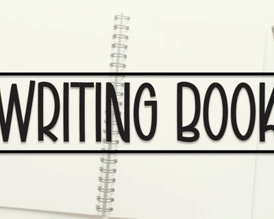 Writing Book Display font
