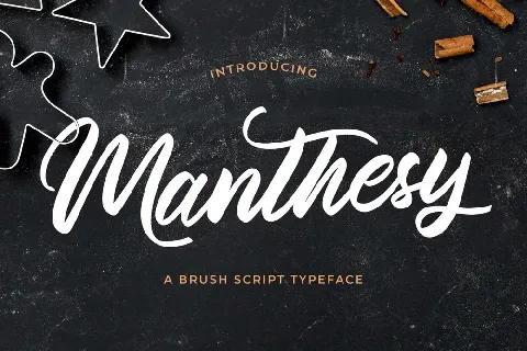 Manthesy font