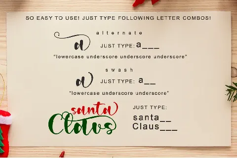 Christmas Magic font