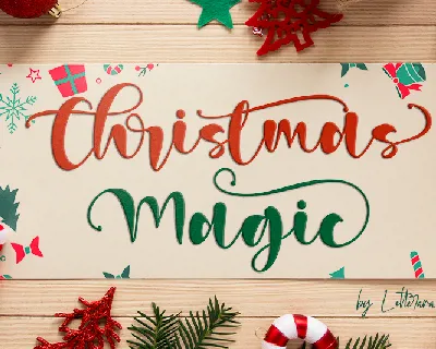 Christmas Magic font