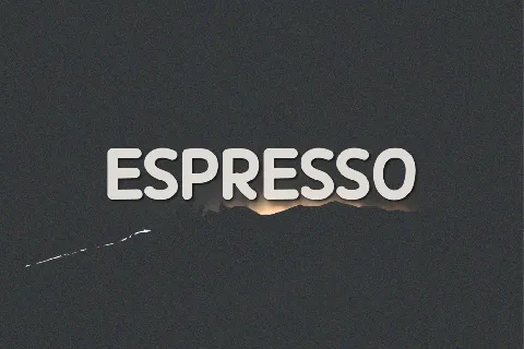 Espresso font