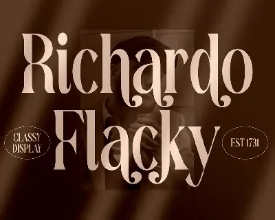 Richardo Flacky font