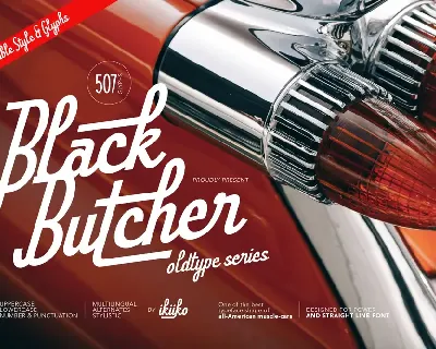 Black Butcher font