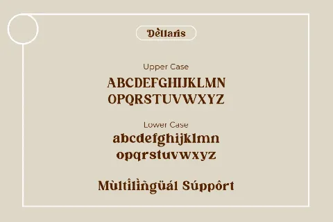 Delaris font