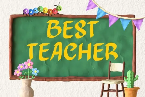 Father Teacher Demo font