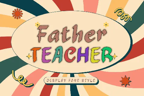 Father Teacher Demo font