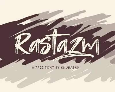 Rastazm Script font