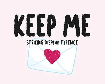 Keep Me font