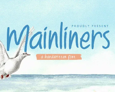 Mainliners font