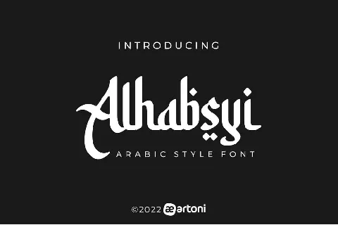 Alhabsyi font