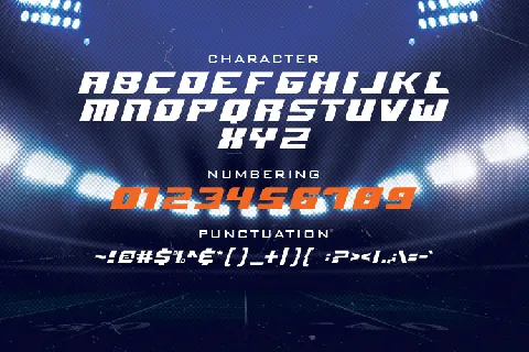 Quarterback font