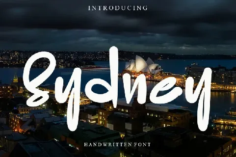 Sydney font