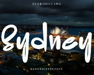 Sydney font