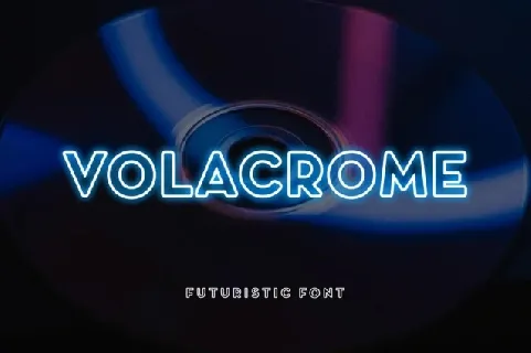 Volacrome font