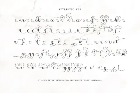 Alander Script font