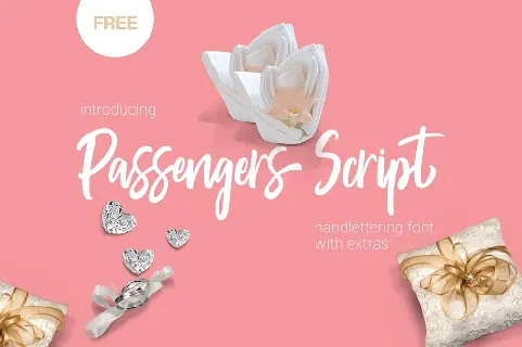 Passengers Script font