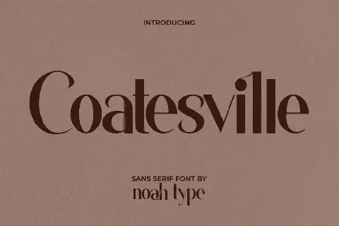 Coatesville Demo font