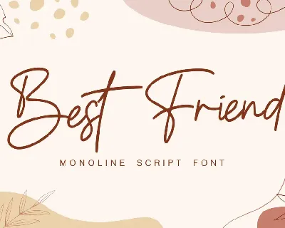 Best Friend font