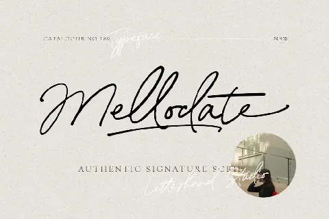 Mellodate font