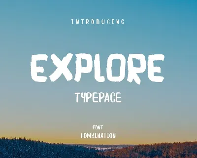Explore Typepace Free font
