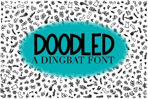 FB-Doodled font