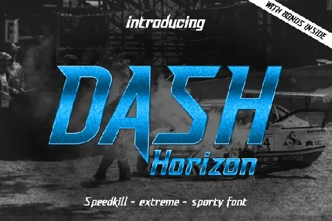 Dash Horizon font