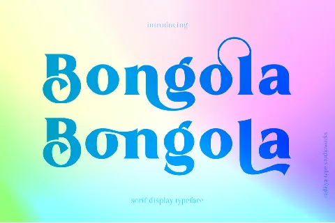 Bongola font