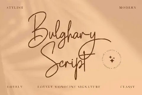 Bulghary font