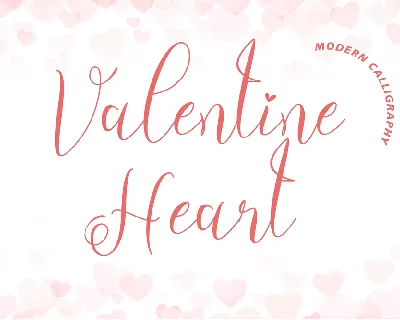 Valentine Heart font