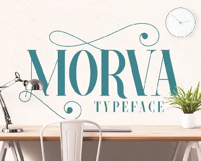 Morva font