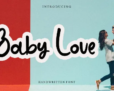 Baby Love font