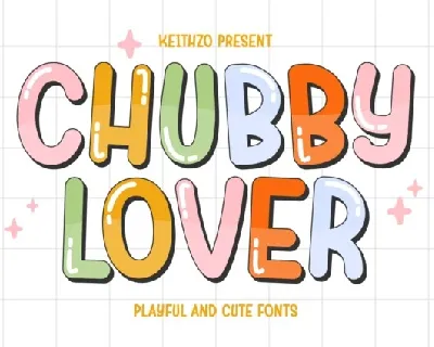Chubby Lover Display font