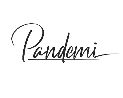 Pandemi font