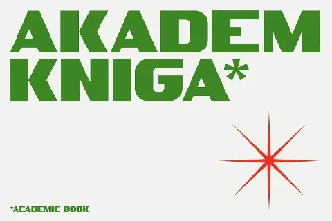 SK Akademkniga font