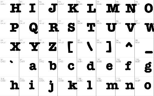 AMTW Typeface font