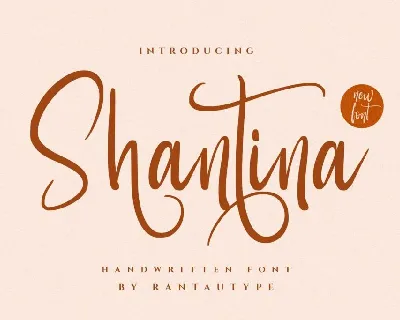 Shantina font