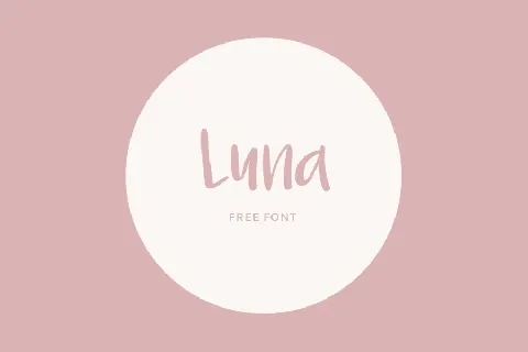 Luna Free font