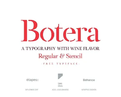 Botera font