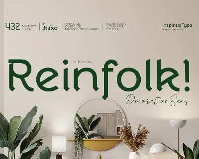 Reinfolk font