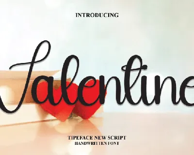 Valentine Script font