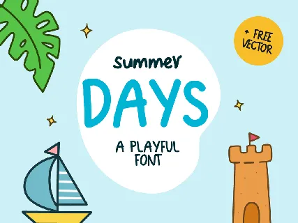 Summer Days font