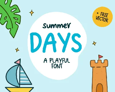 Summer Days font