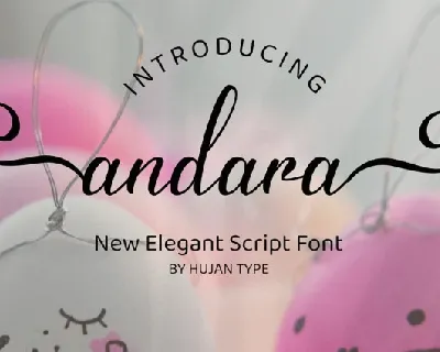 Andara Script Typeface font